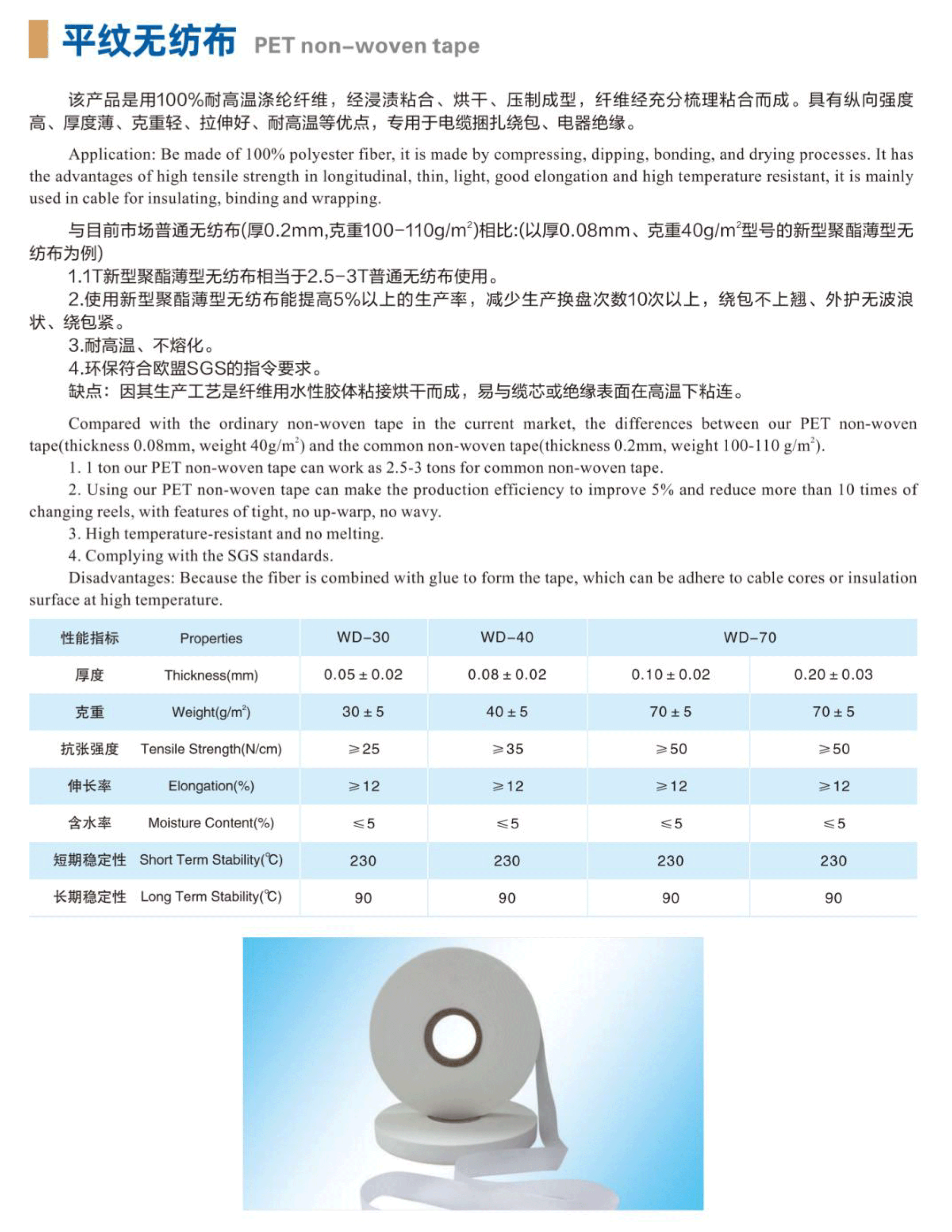 平纹无纺布